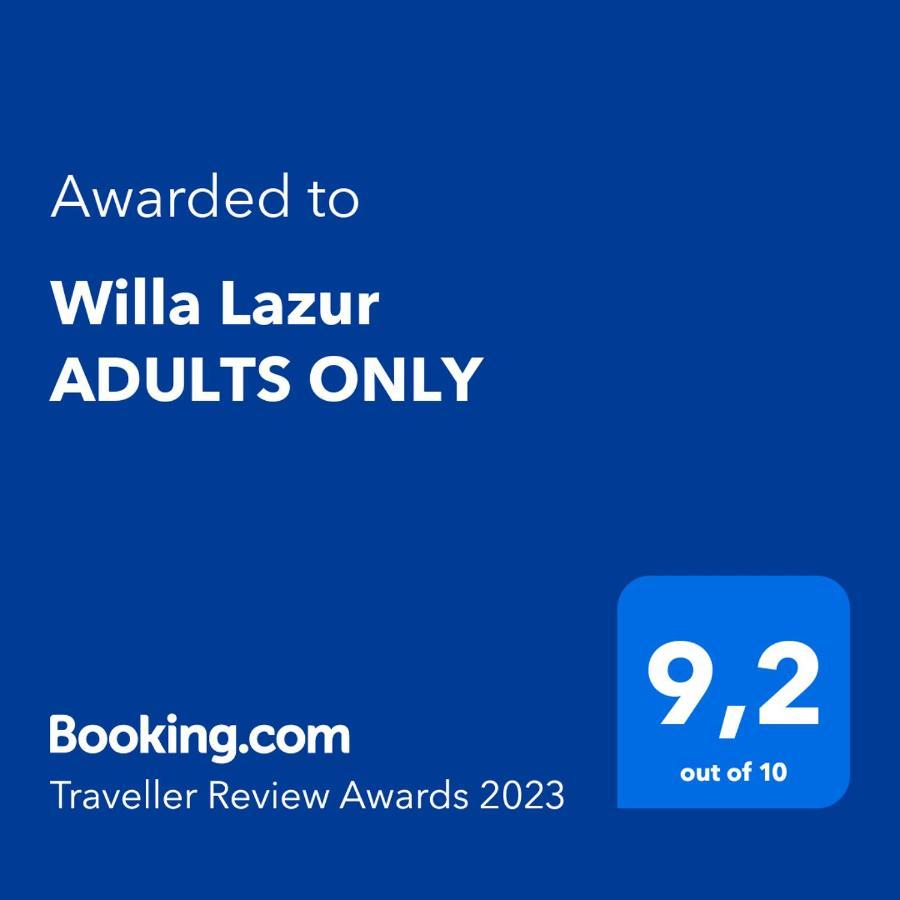 Willa Lazur Adults Only Мендзыздрое Экстерьер фото